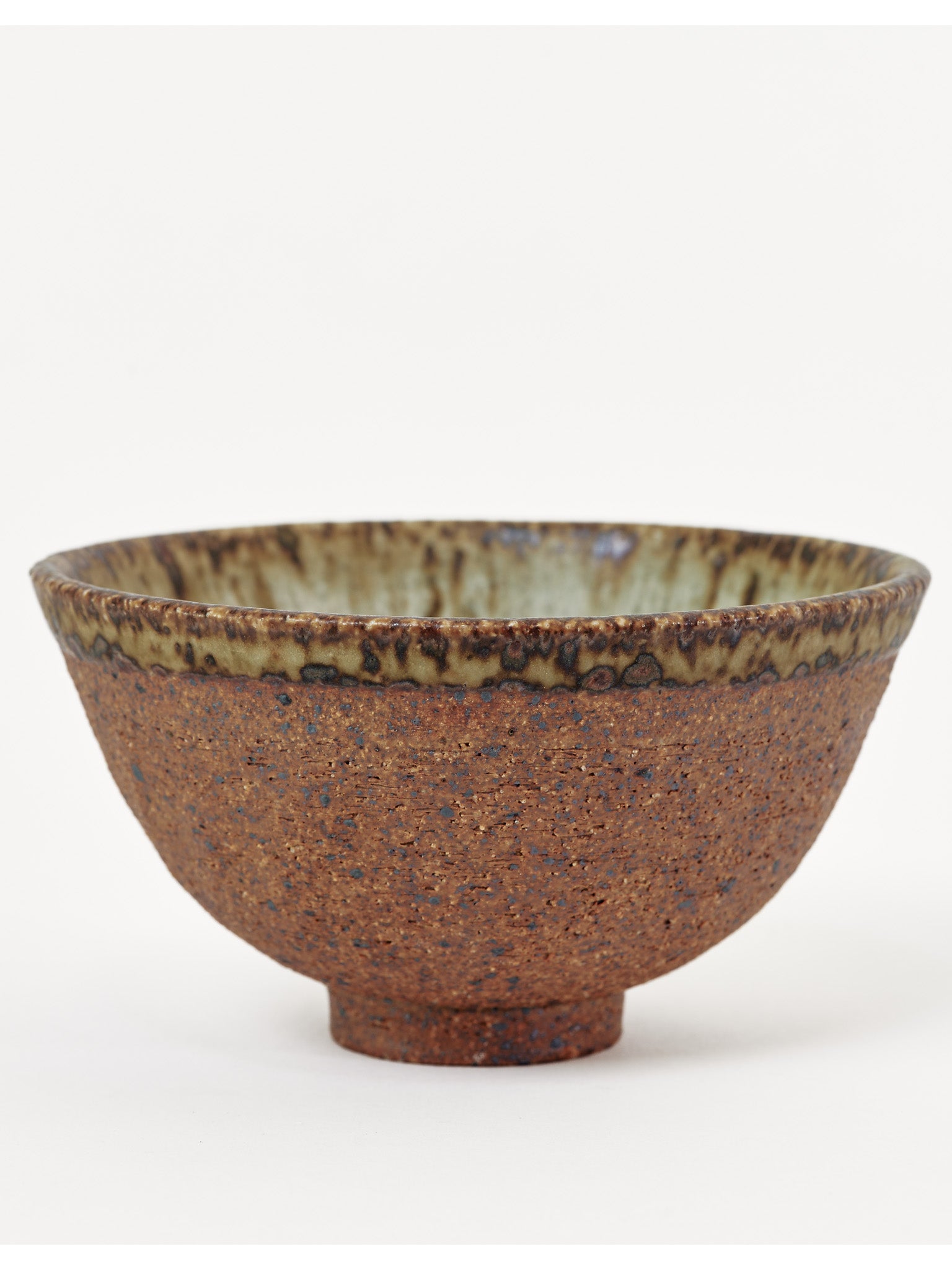 Unique set of 7 speckled exterior, quail egg interior