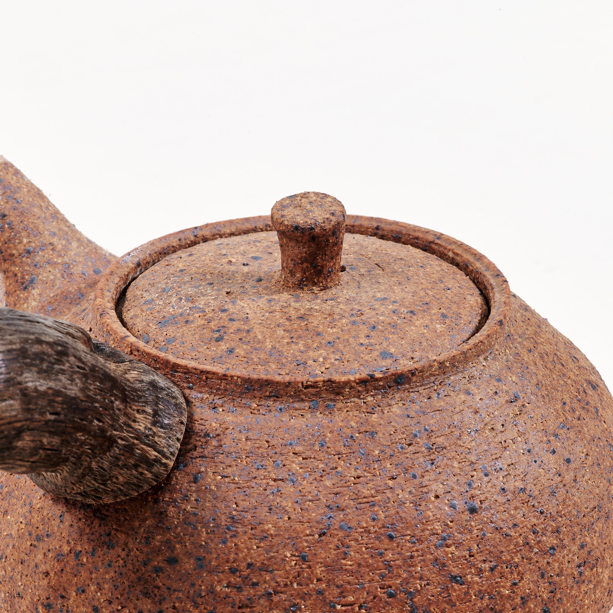 Wooden side handle teapot (350ml)