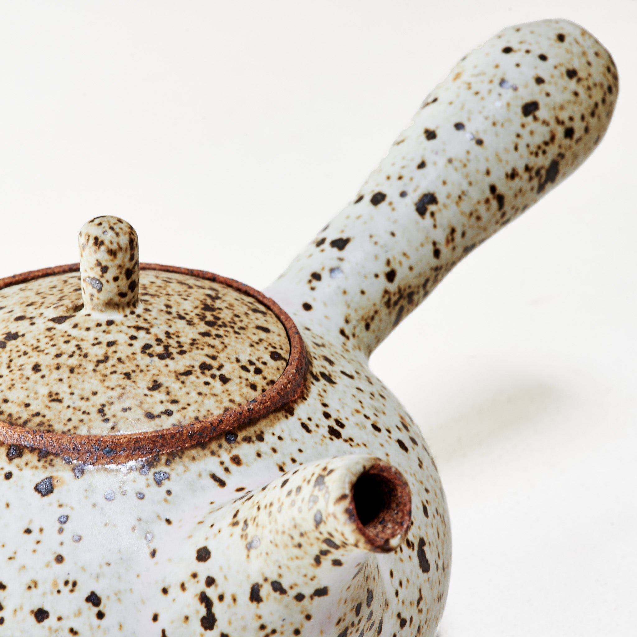 Quail Egg Ceramic side-handle teapot (475ML)