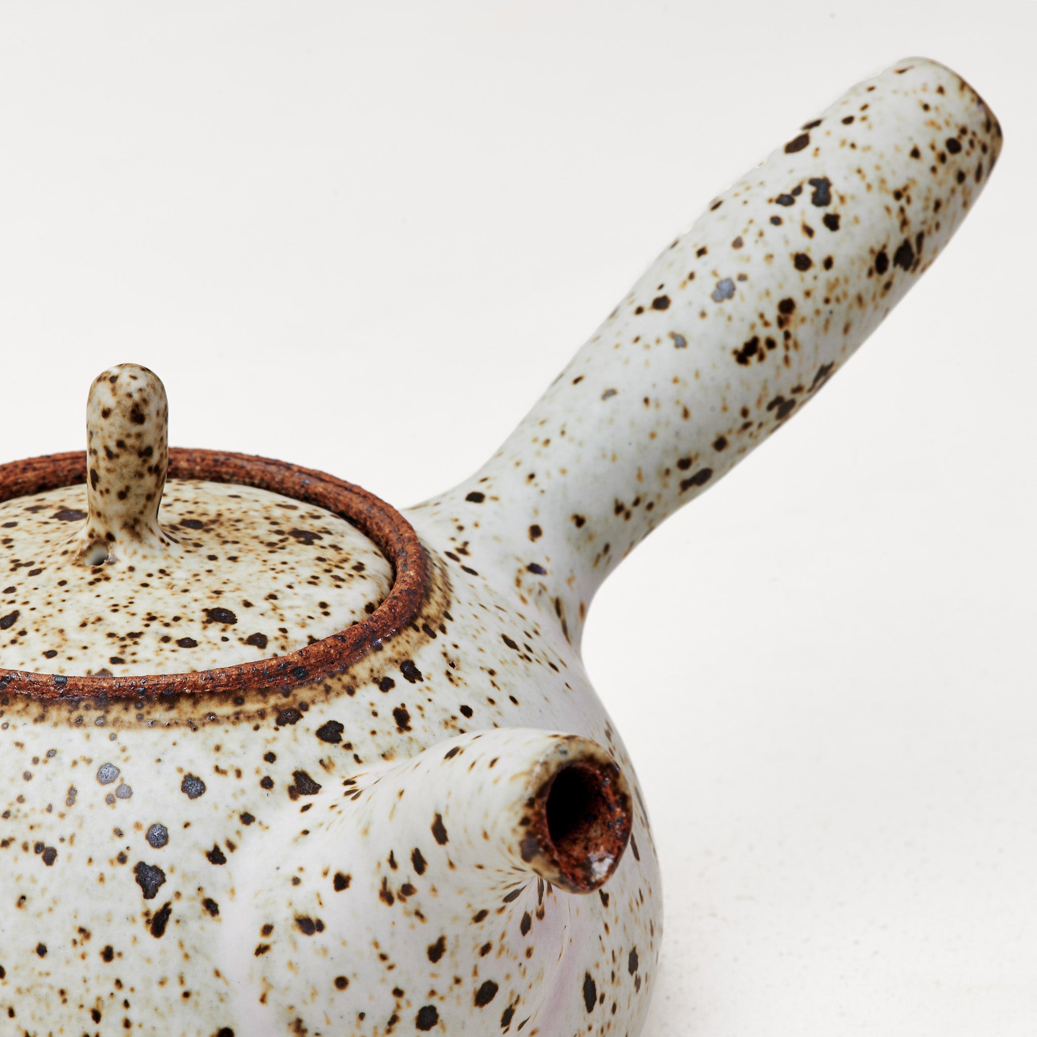 Quail Egg Ceramic side-handle teapot (545ml)