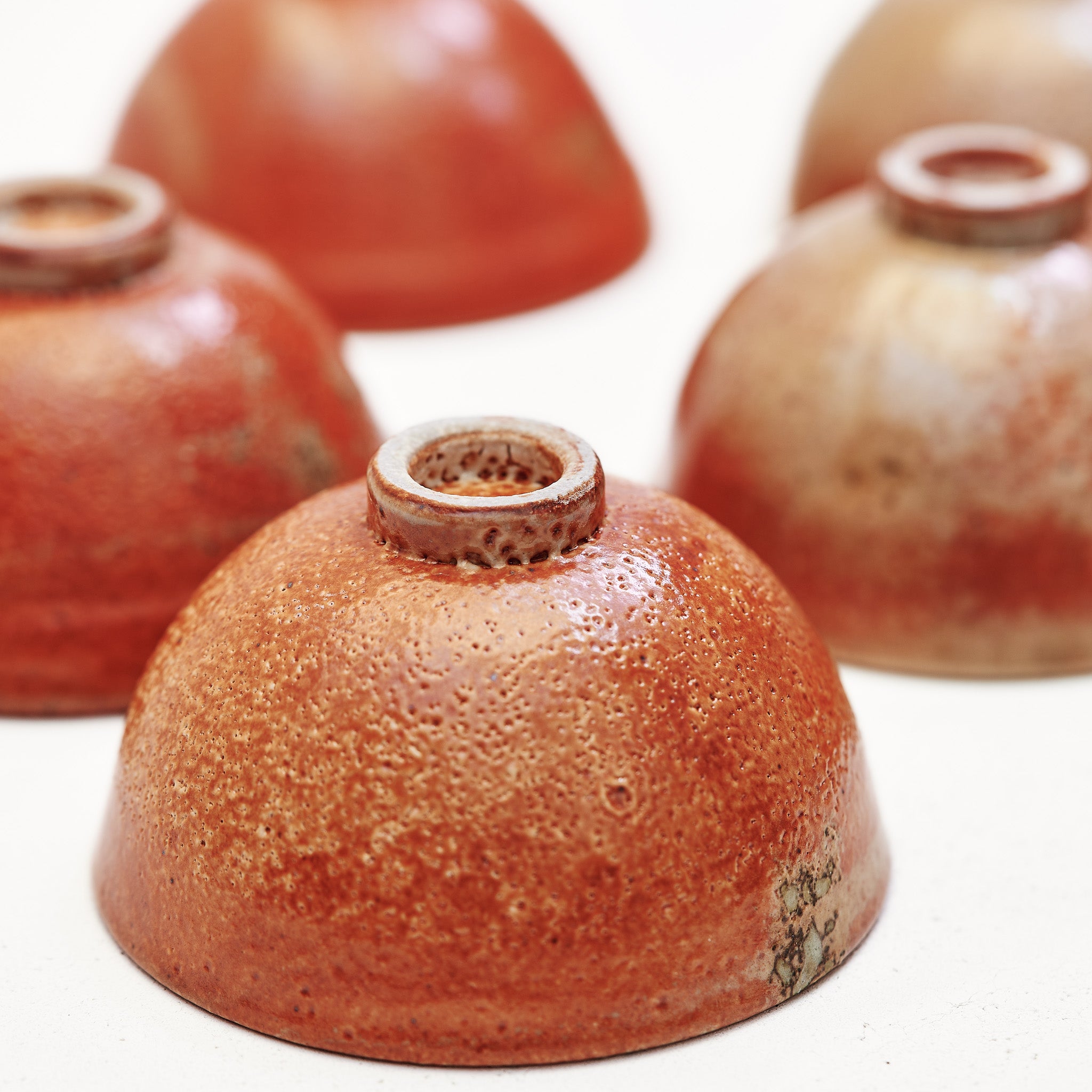 Set of 5 Shino Bowls
