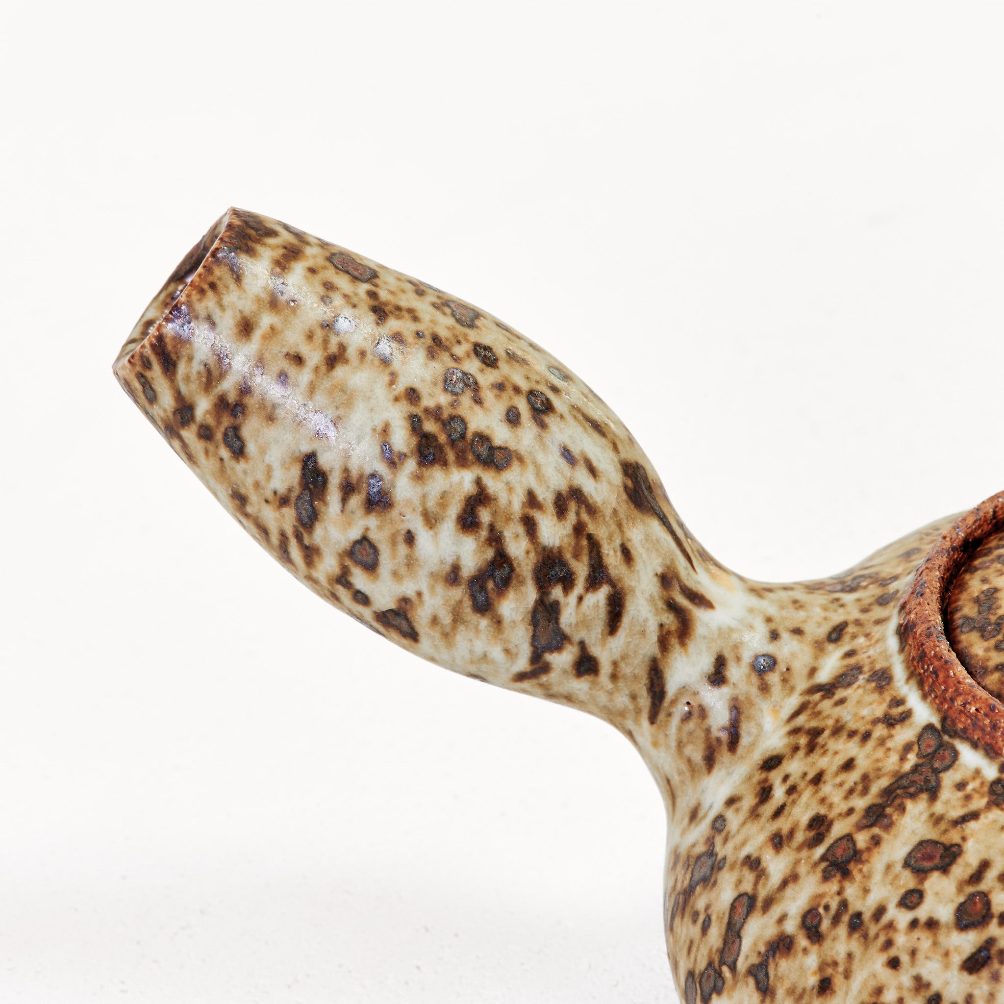 Quail Egg Ceramic side-handle teapot (225ml)
