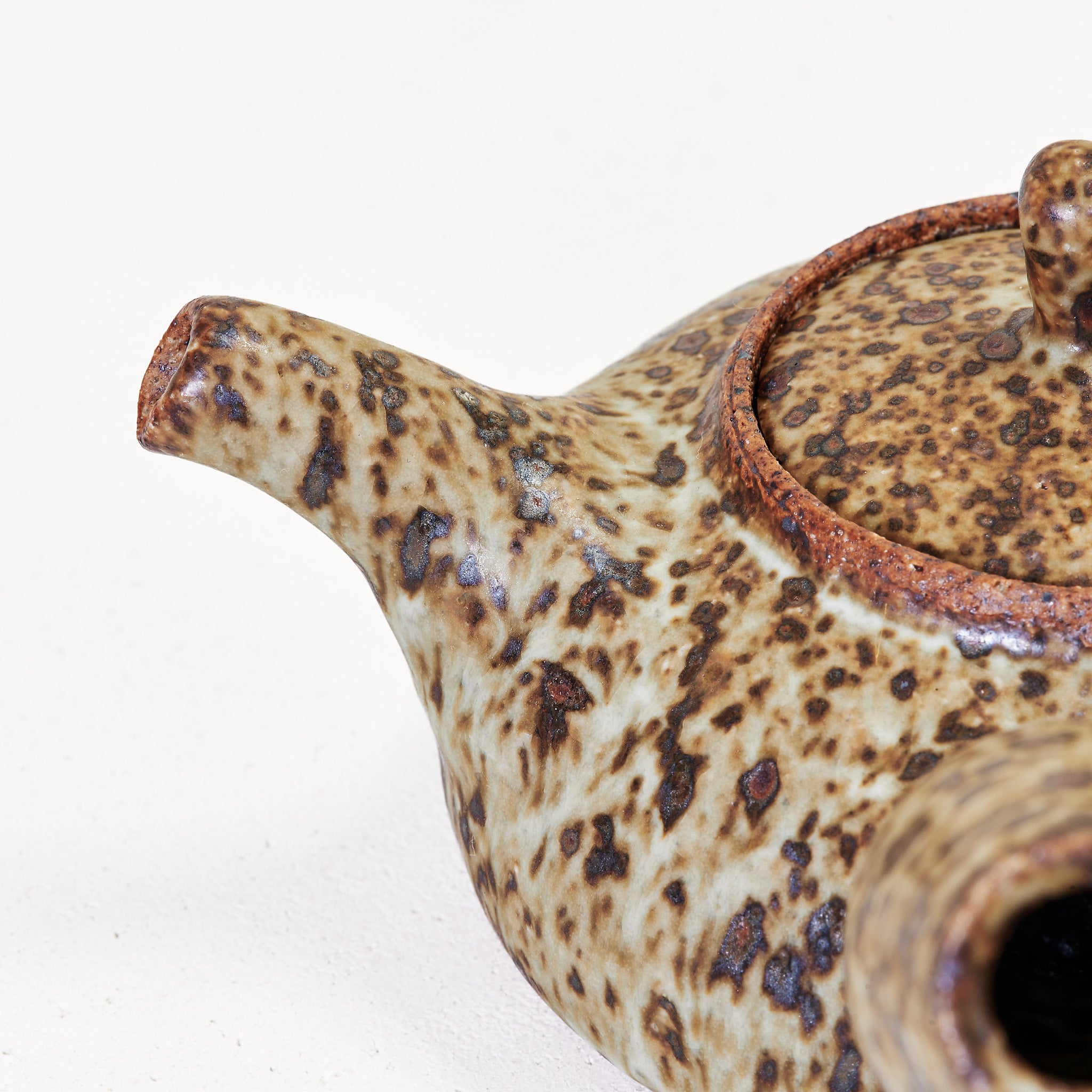 Quail Egg Ceramic side-handle teapot (225ml)