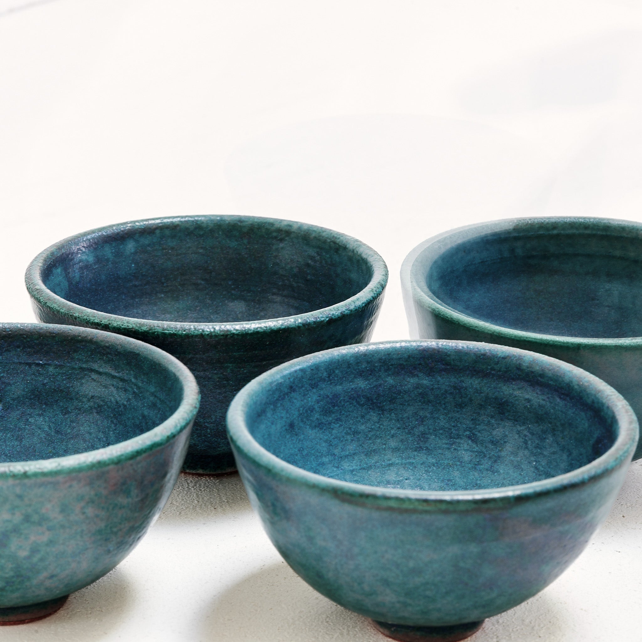 Set of 4 Jade Bowls