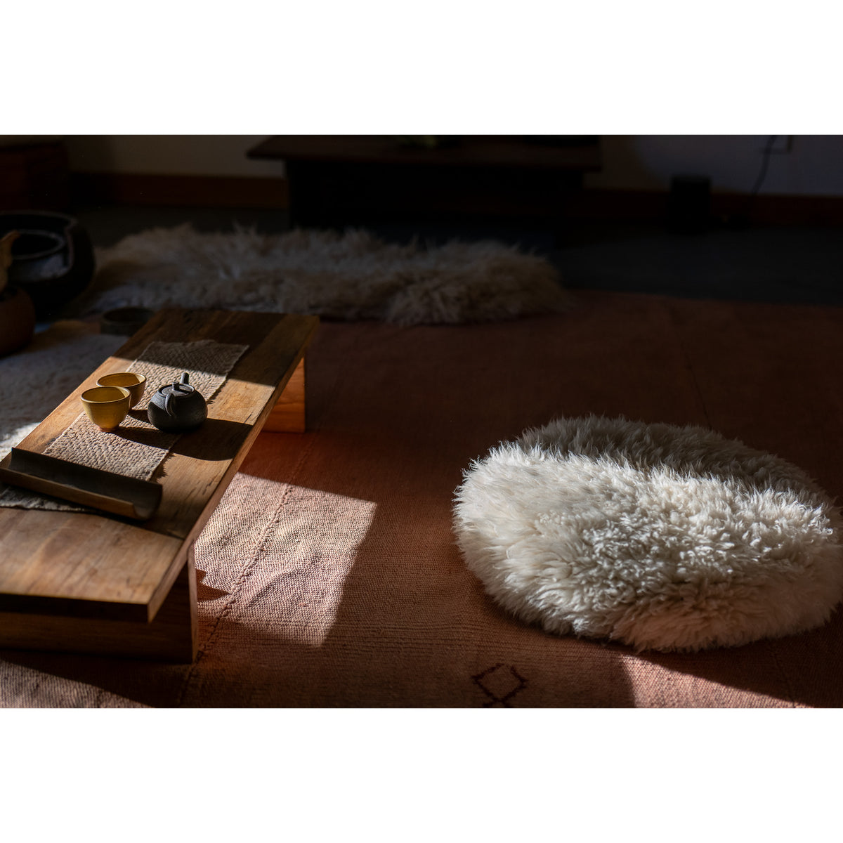 Ojai Zafu in collaboration with the Shepardess