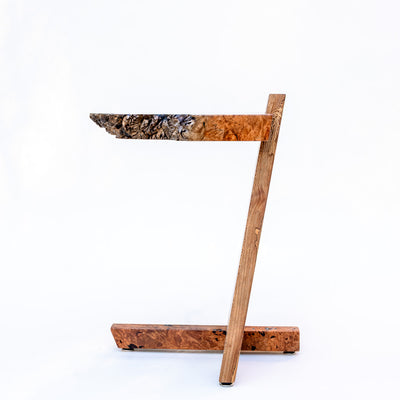 Burl side tables | Design and build