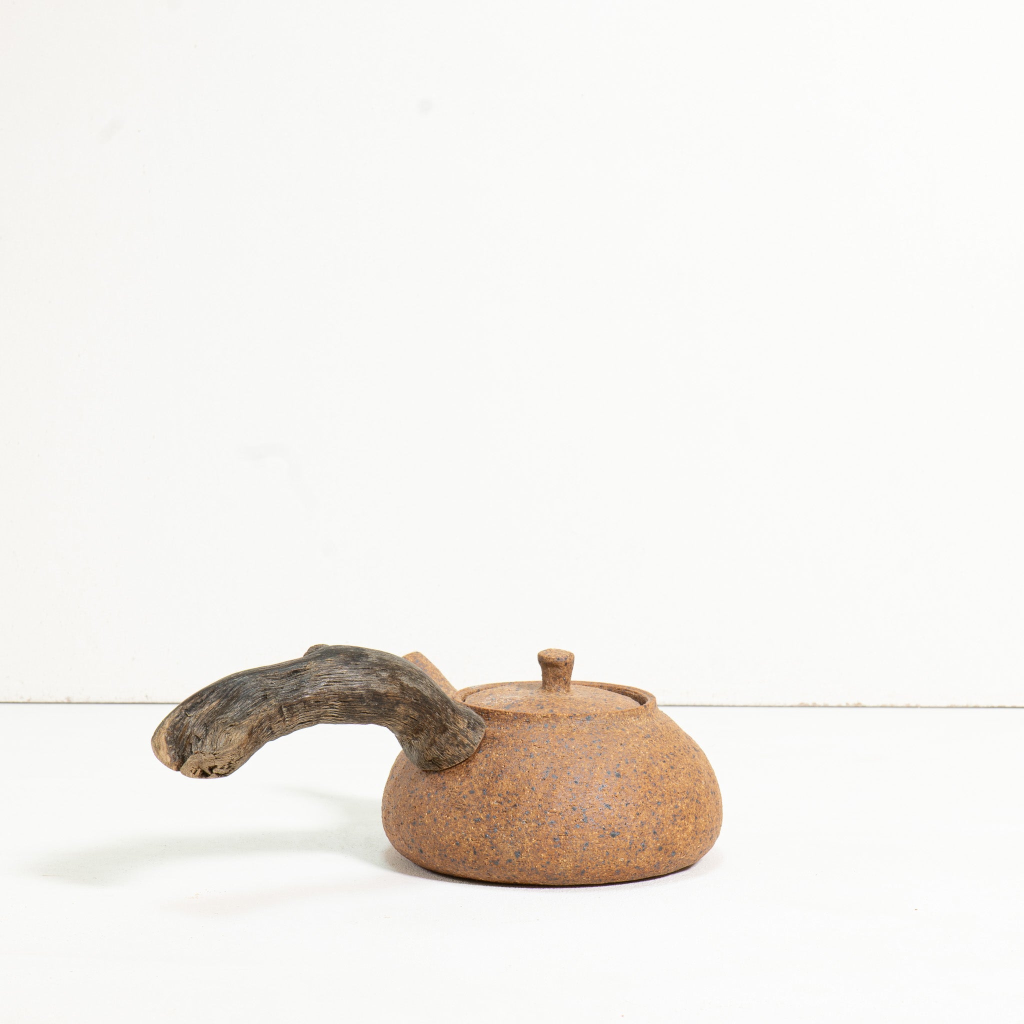 Wooden side handle teapot (350ml)