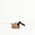 Wooden side handle teapot