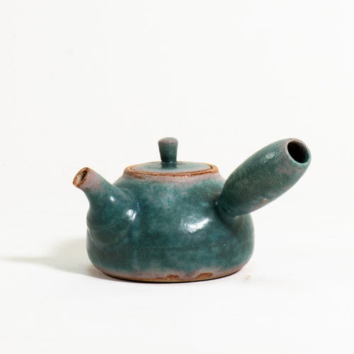 Jade Ceramic side-handle teapot (225ml)