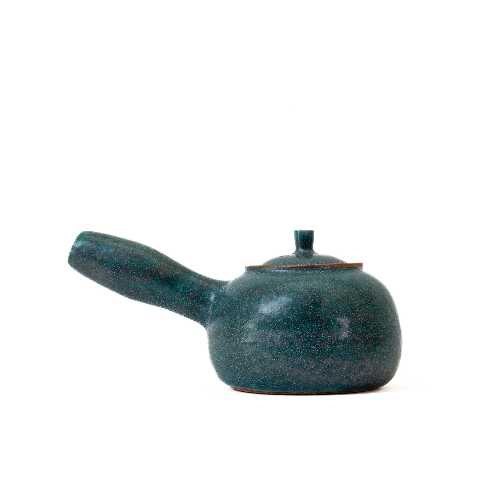 Jade Ceramic side-handle teapot (300ml)