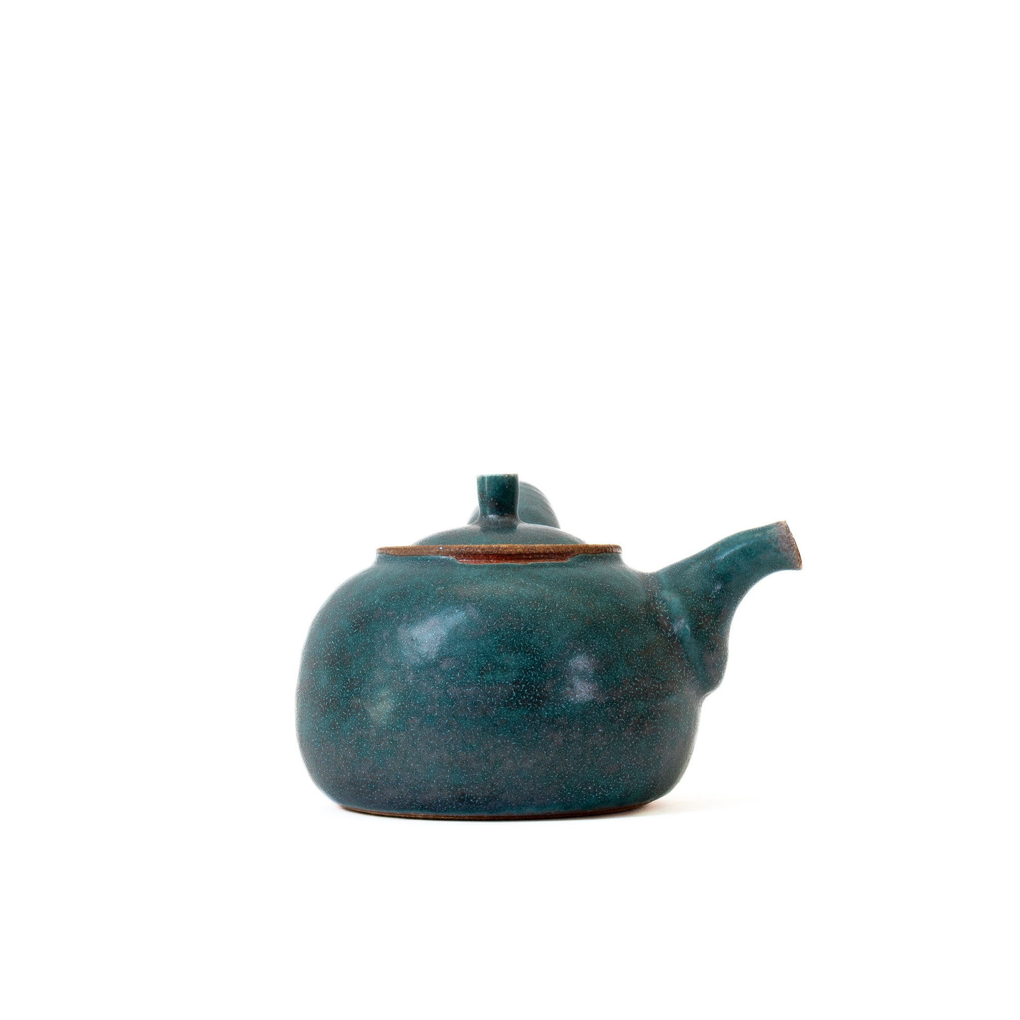 Jade Ceramic side-handle teapot (300ml)
