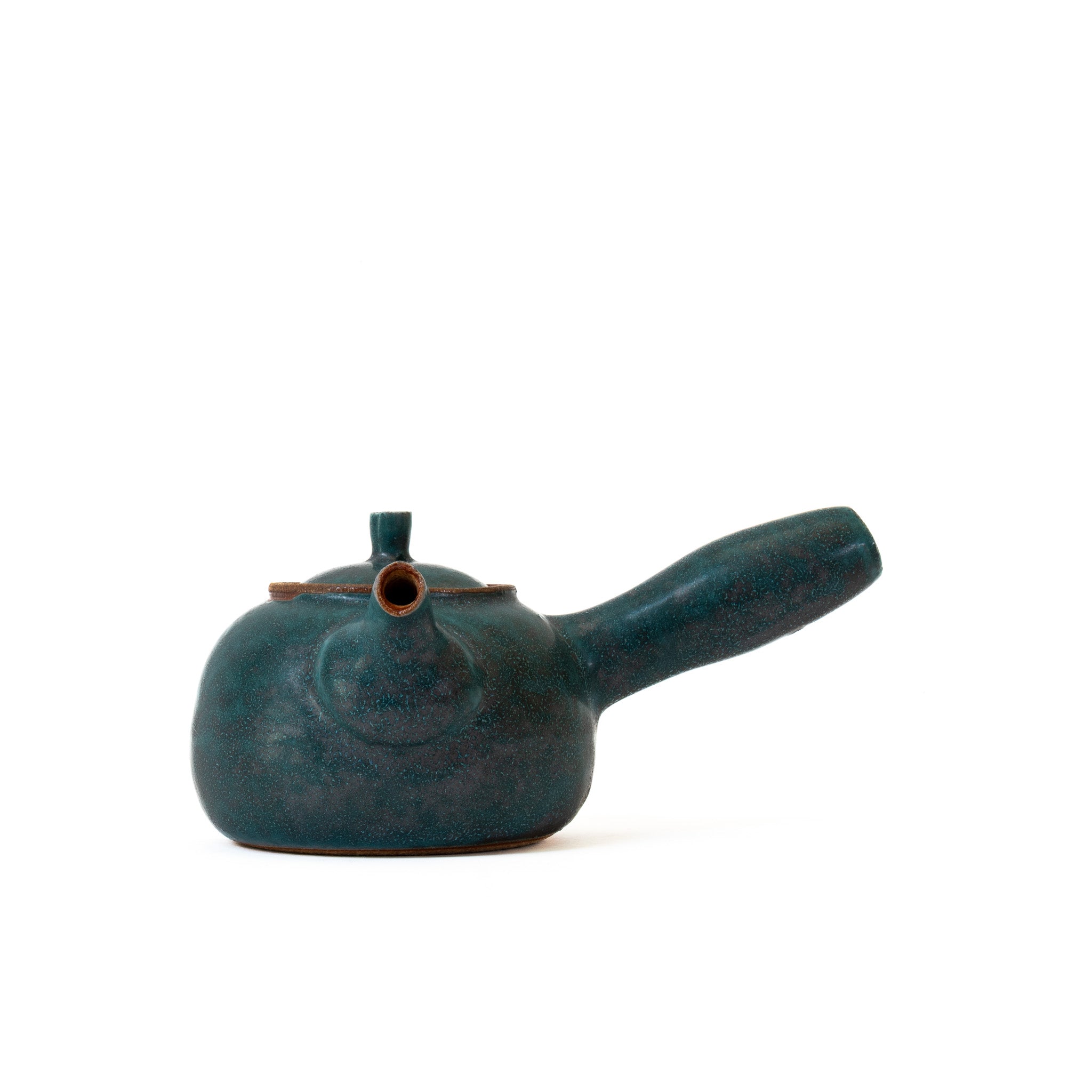 Jade Ceramic side-handle teapot (300ml)