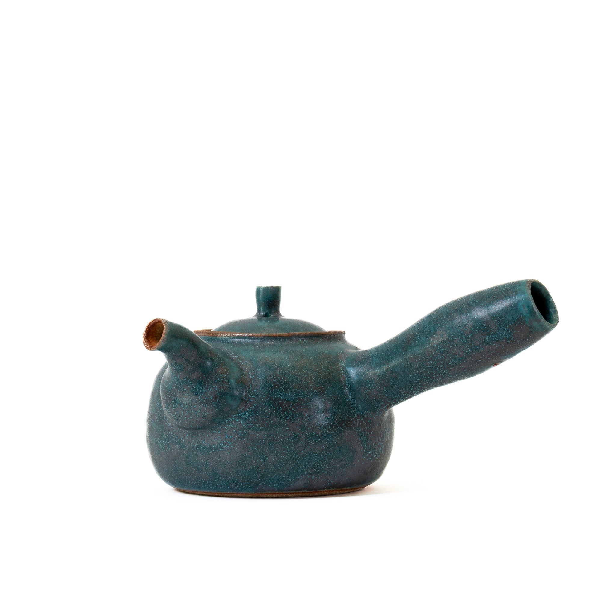 Jade Ceramic side-handle teapot (300ml)
