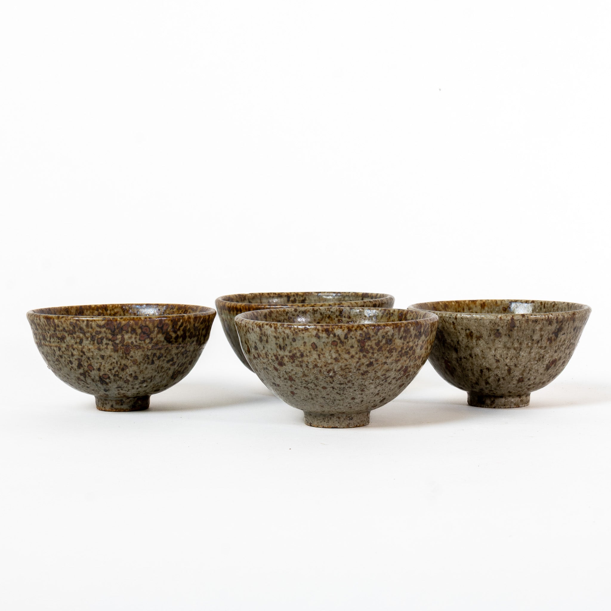 Unique set of 4 Quail Egg bowls