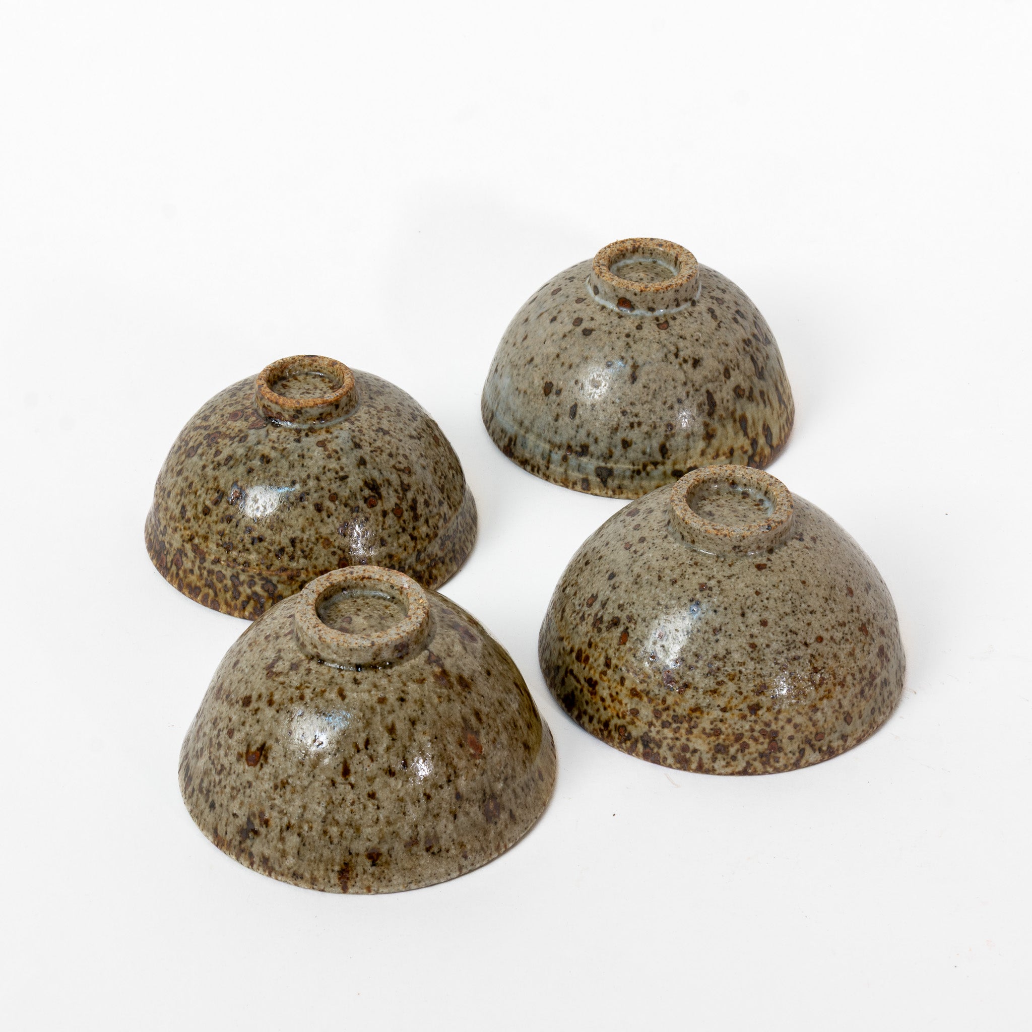 Unique set of 4 Quail Egg bowls