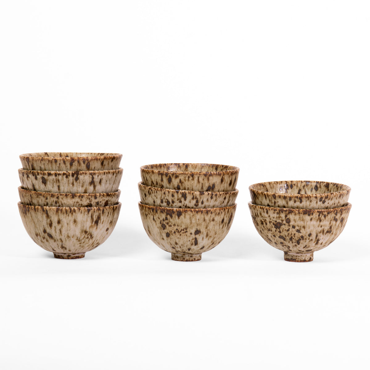 Set of 9 Quail egg Bowls