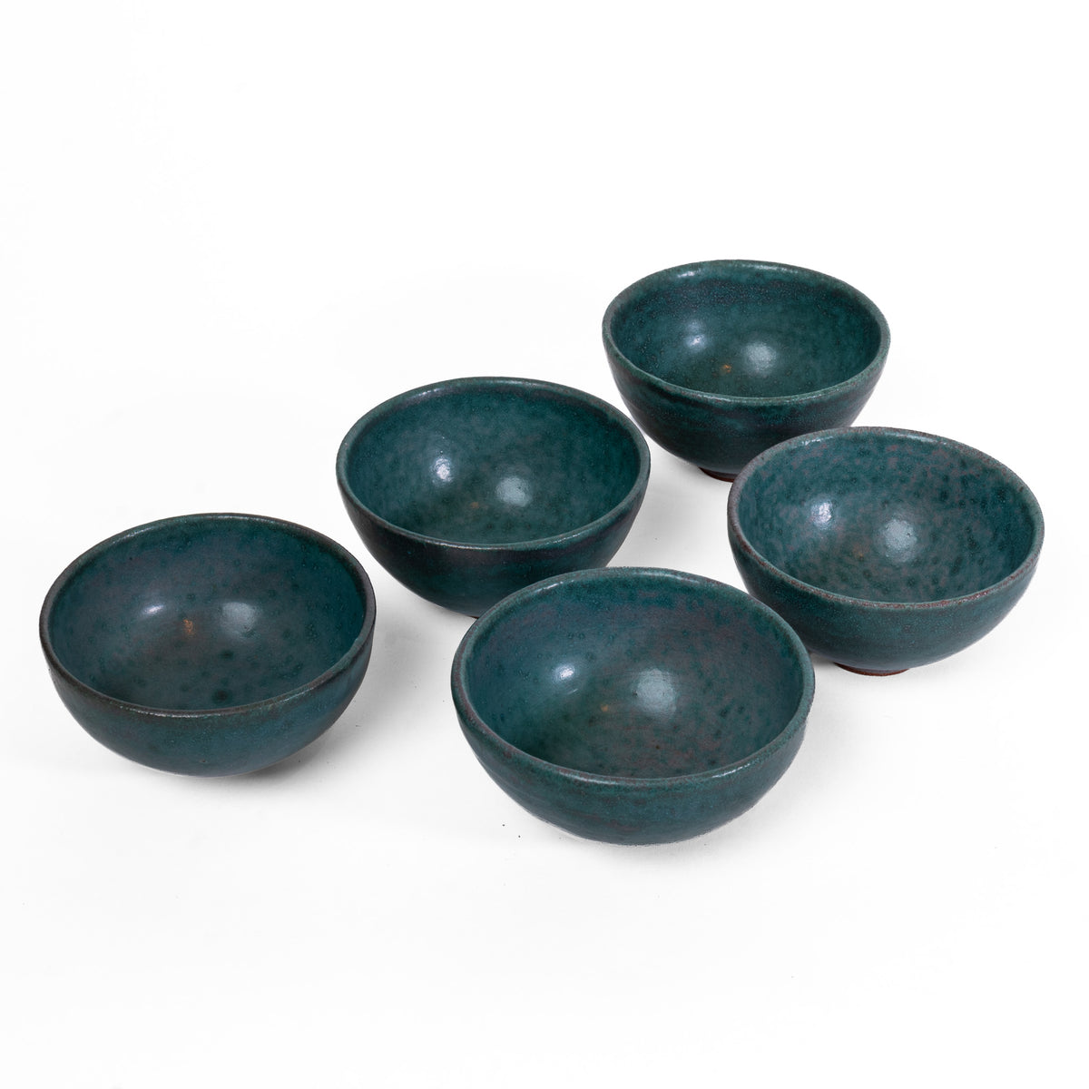 Set of 5 Jade Bowls