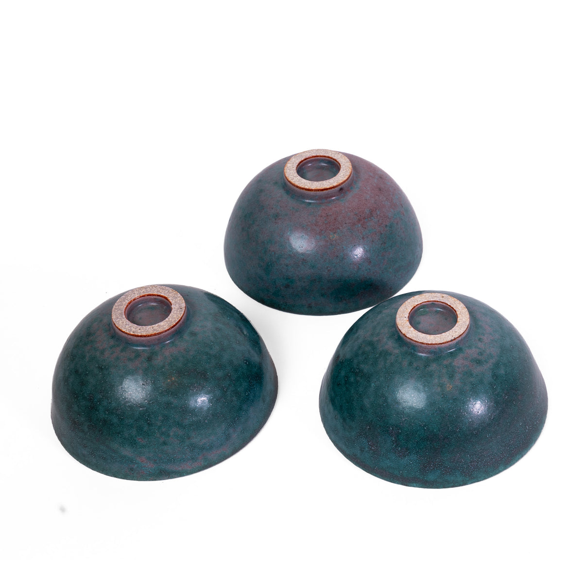 Set of 3 Jade Bowls