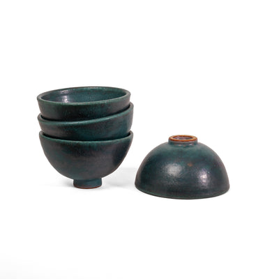 Set of 4 Jade Bowls