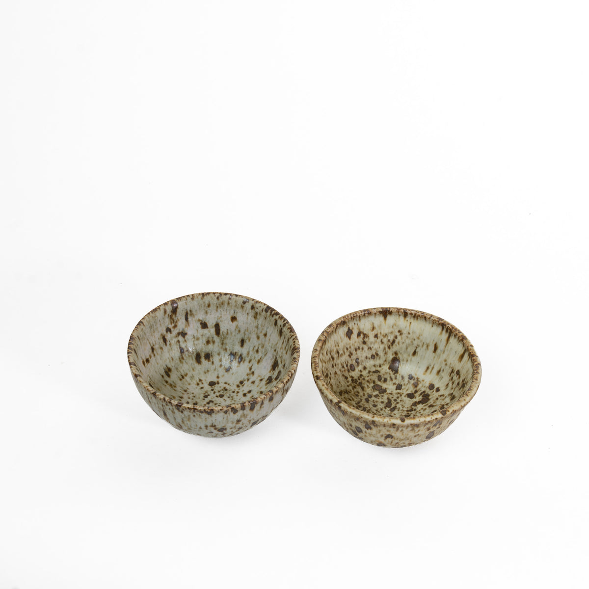 Unique set of 2 quail egg bowls