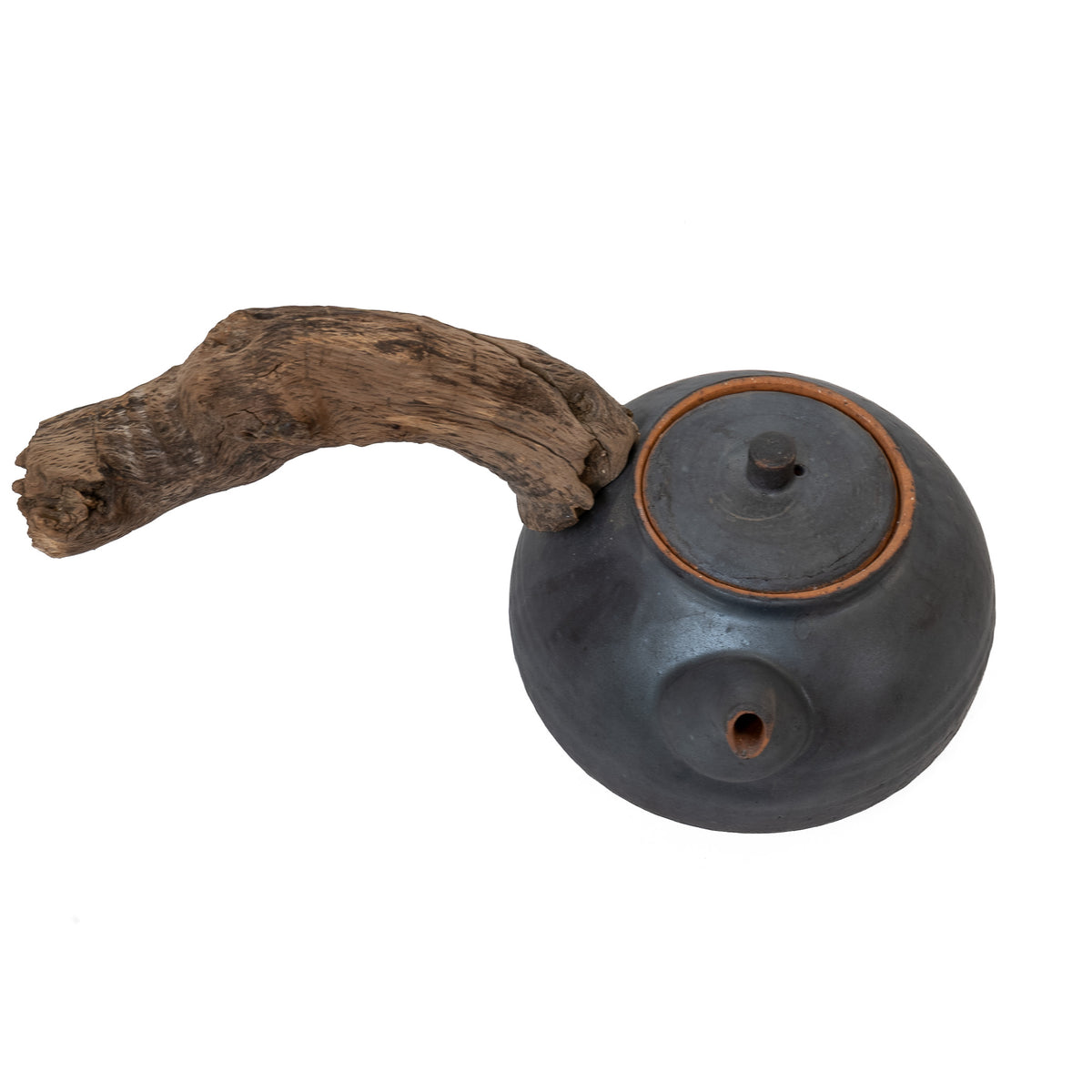 XL lefty wooden side handle boiling vessel