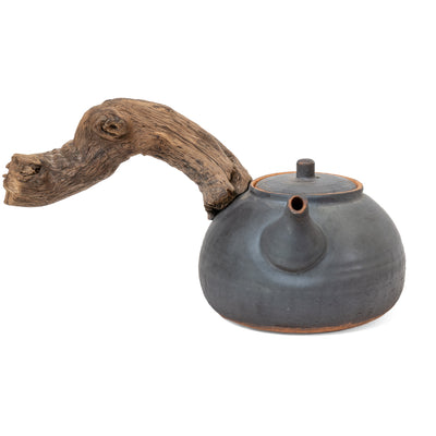 XL lefty wooden side handle boiling vessel