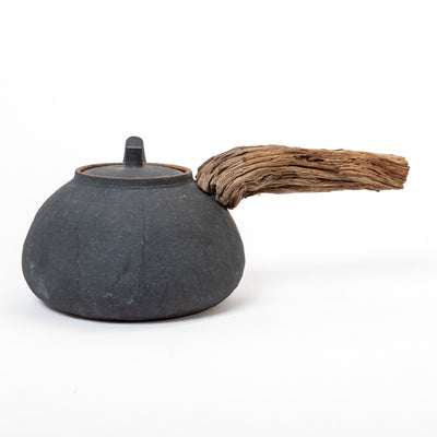 New Moon lefty wooden side-handle teapot (800ml)