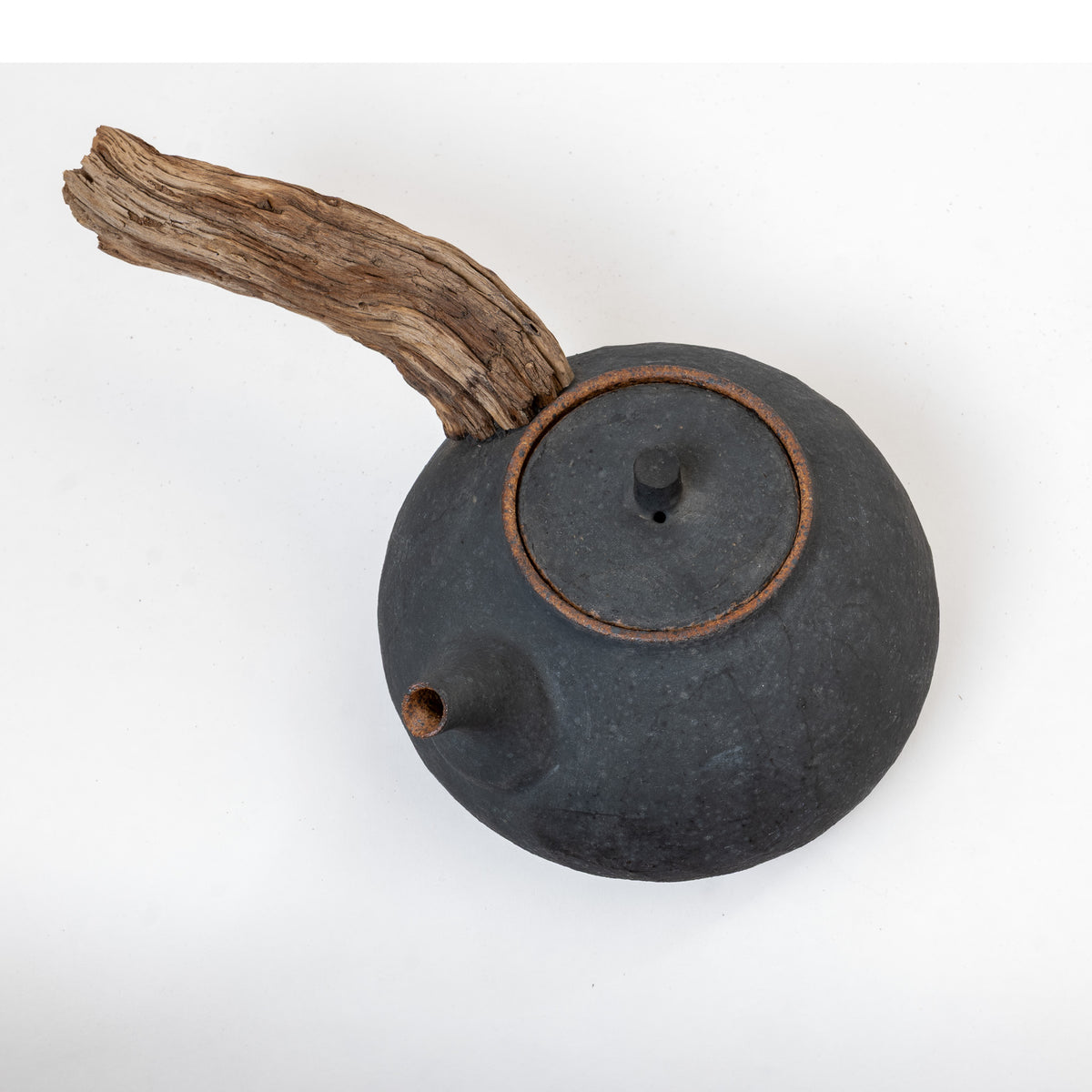 New Moon lefty wooden side-handle teapot (800ml)