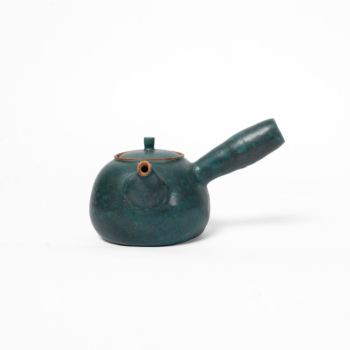 Jade Ceramic side-handle teapot (550ml)