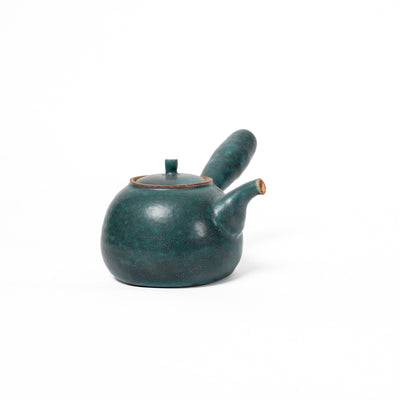 Jade Ceramic side-handle teapot (550ml)